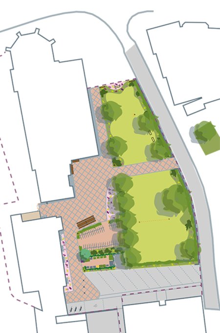 Kirchplatz Bramsche